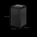 Godrej 7 kg 5 Star Fully Automatic Top Load Washing Machine (Audra, Stainless Steel Tub, Graphite Grey) - Image 4