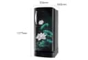 3 Star Capacity: 185 L Defrosting Type: Direct Cool BEE Rating Year: 2026 Features:  Top Freezer Refrigerator | Base Stand with Drawer - Image 2