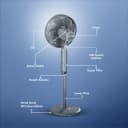 Cellecor CPF167L High-Speed Pedestal Fan - Image 3