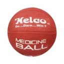 Medicine Ball (2 kg | red) | Rubber Exercise Ball for Upper & Lower Body Exercises | Textured Finish for Strong Grip - Image 2